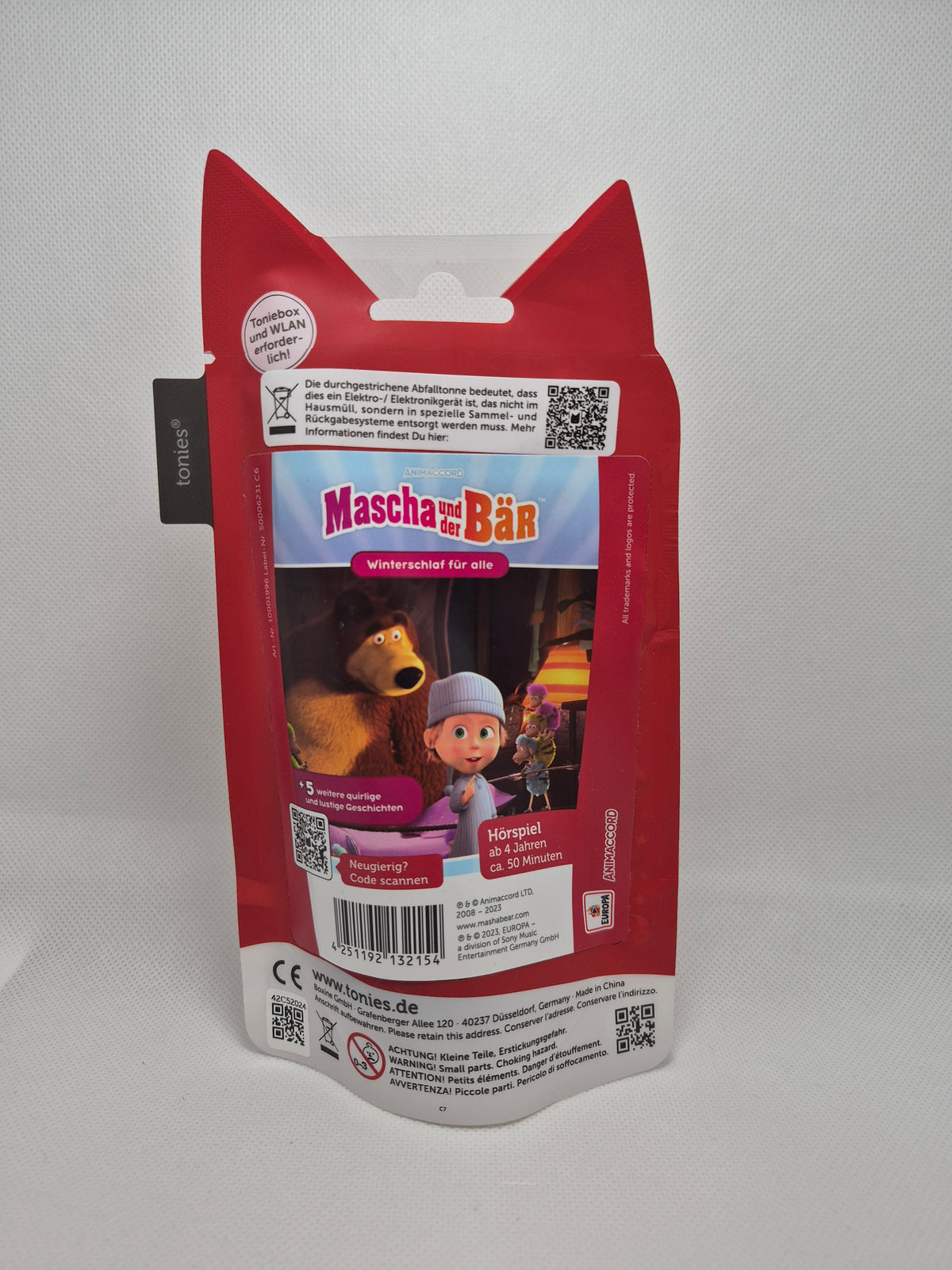 Mascha und der Bär - Winterschlaf + 5 weitere quirlige und lustige Geschichten Tonie