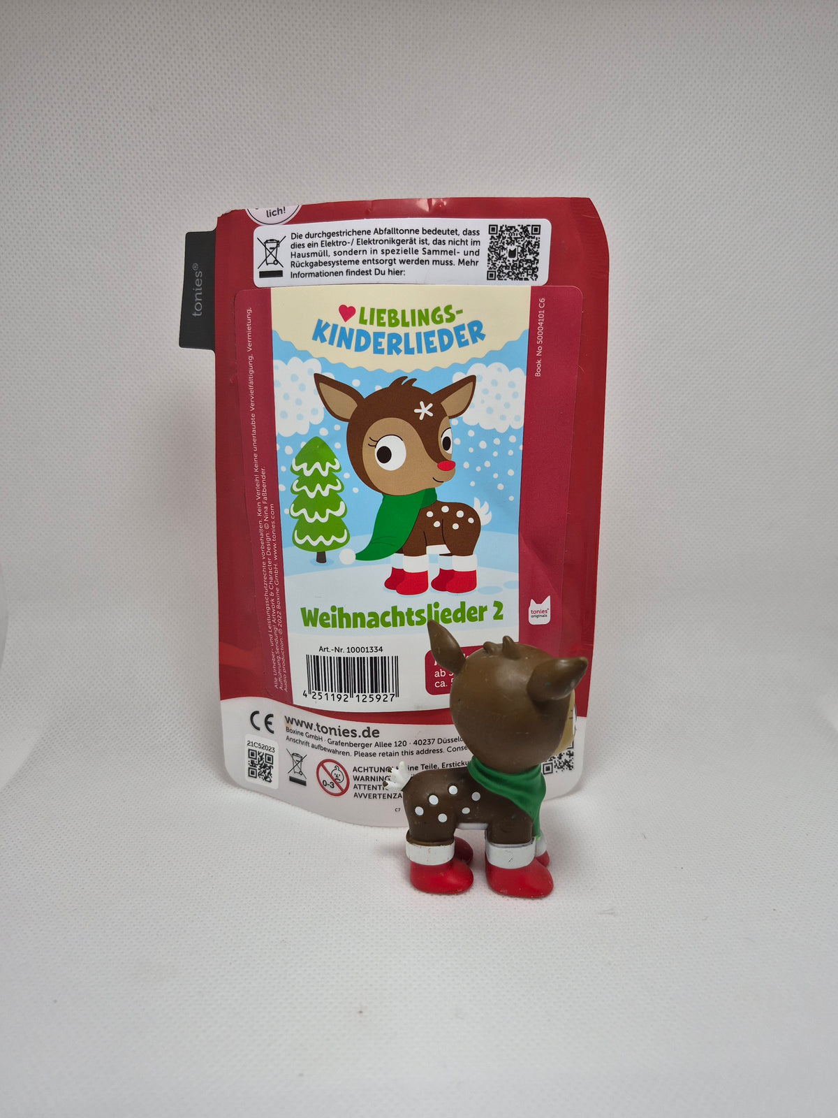 Lieblings-Kinderlieder - Weihnachtslieder 2 (Neuauflage) (Reh mit grünem Schal) Tonie